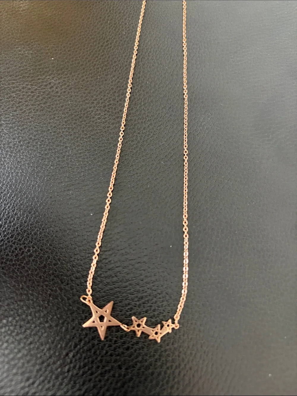 Rose Gold Star Necklace - Women Jewelry